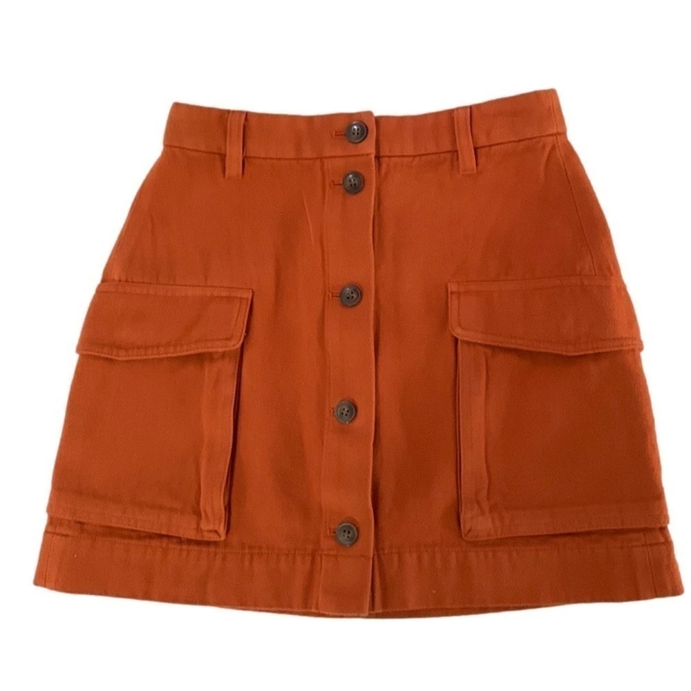 Madewell Skirt, Size 00, Rust